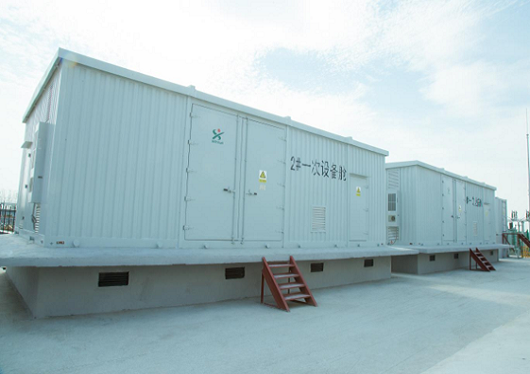 安徽华塑35Kv光伏站预制舱