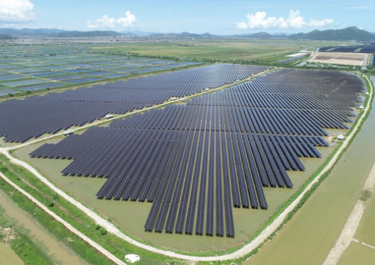 广州发展台山渔业光伏产业园三期300MW项目